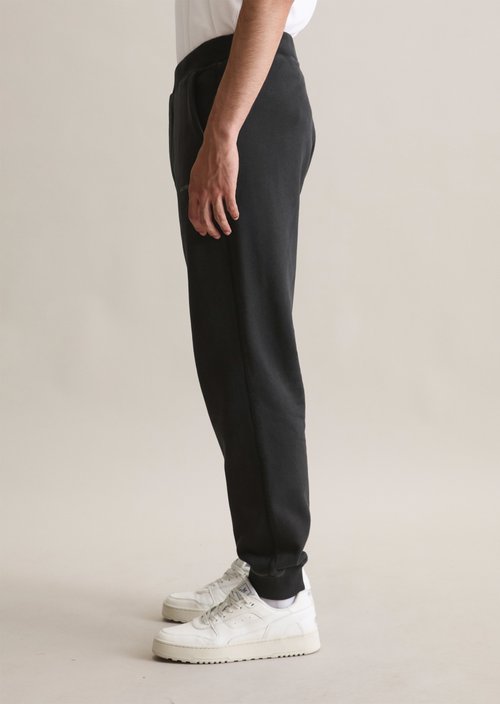 Relaxed sweatpants — Black