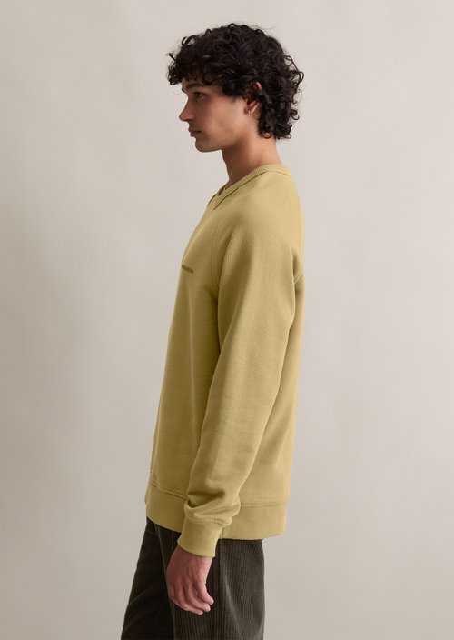 Relaxed sweatshirt — Pale Khaki