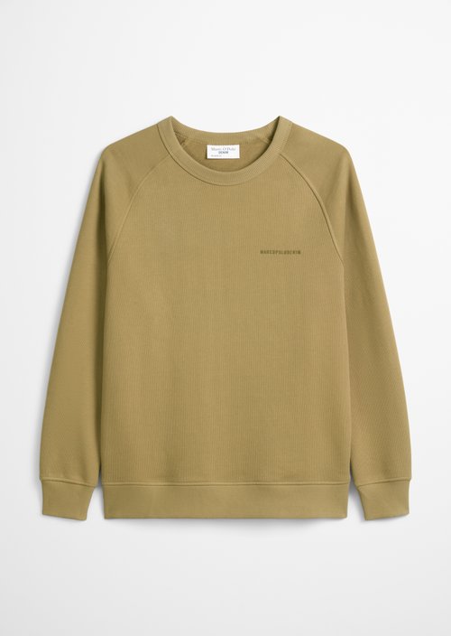 Relaxed sweatshirt — Pale Khaki
