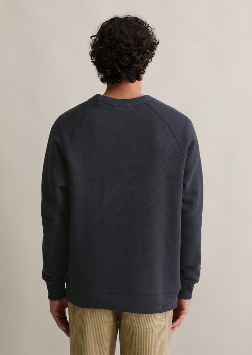 Relaxed sweatshirt — Blue Depths