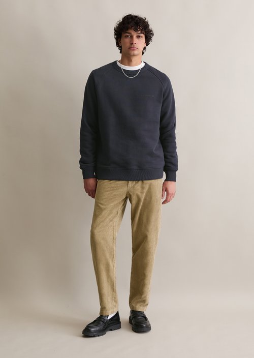 Relaxed sweatshirt — Blue Depths