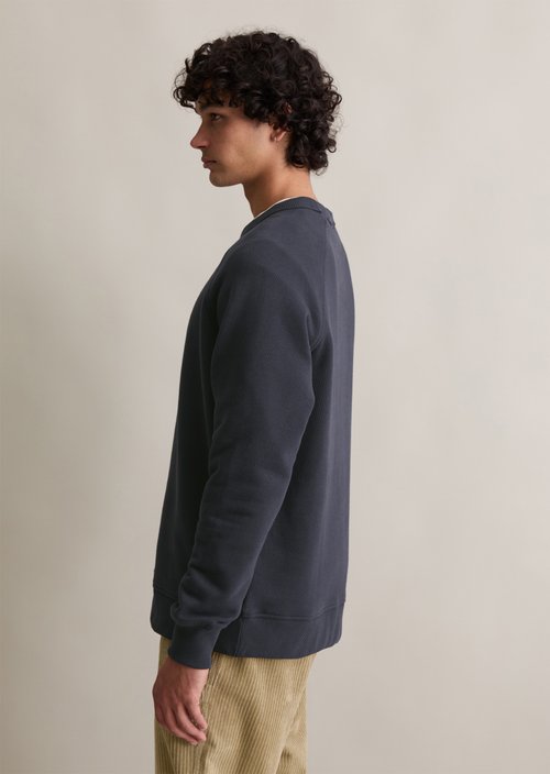 Relaxed sweatshirt — Blue Depths