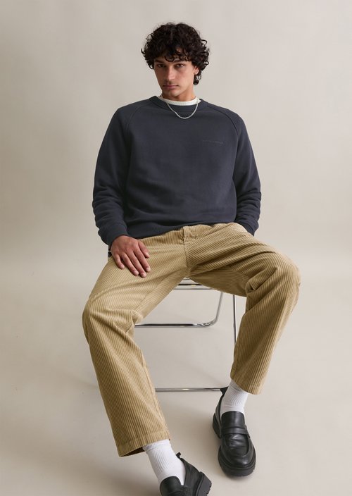 Relaxed sweatshirt — Blue Depths
