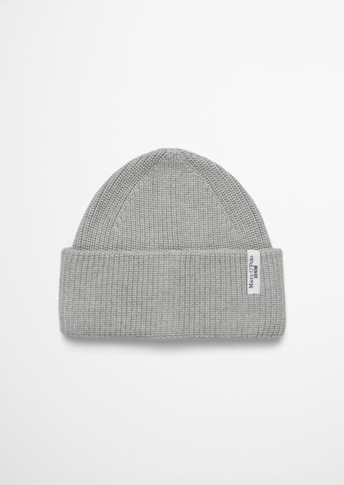 Knitted hat — Stone Melange