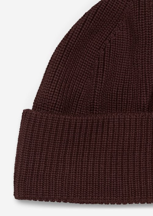 Knitted hat — Espresso Brown