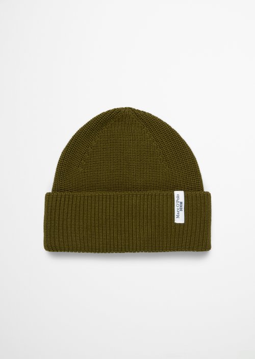 Knitted hat — Burnished Logs