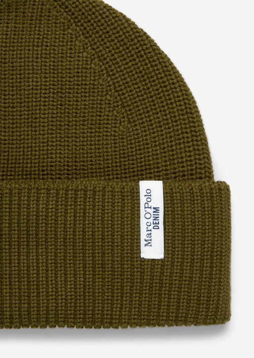 Knitted hat — Burnished Logs