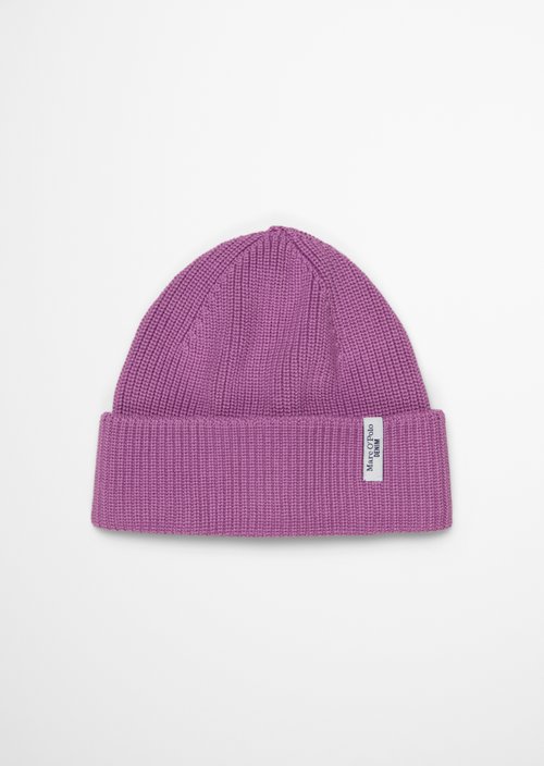 Knitted hat — Smoky Grape