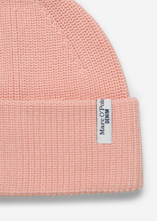 Knitted hat — Rose Powder