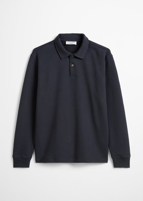 Polo sweatshirt relaxed — Blue Depths