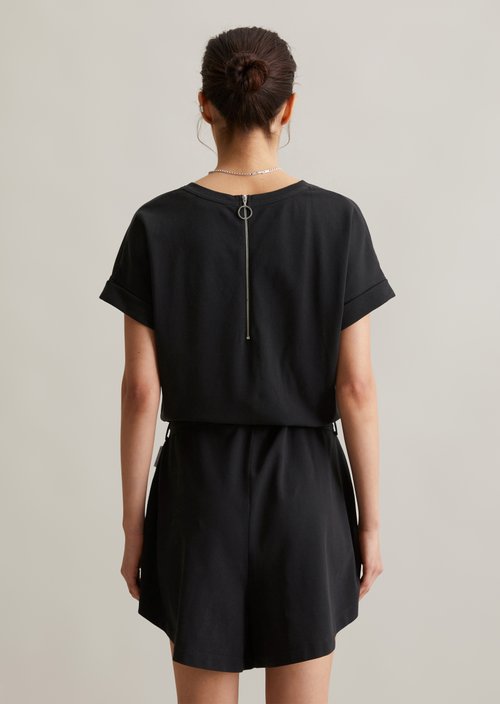 Short overall relaxed — Black