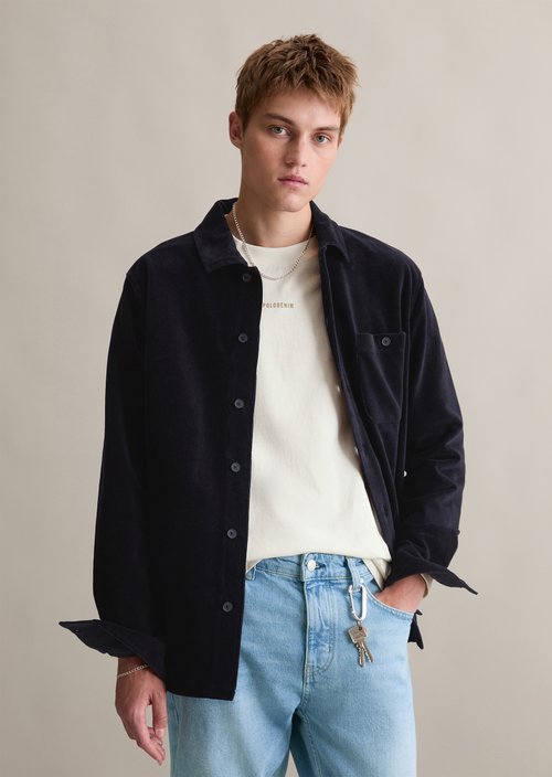 DfC jersey shirt relaxed — Blue Depths