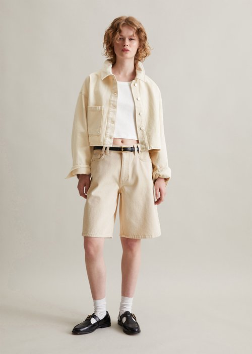 Bermuda model Jonnda relaxed — Offwhite