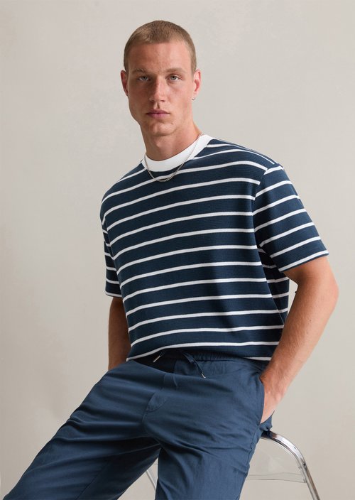 Relaxed T-shirt — Dark Blue