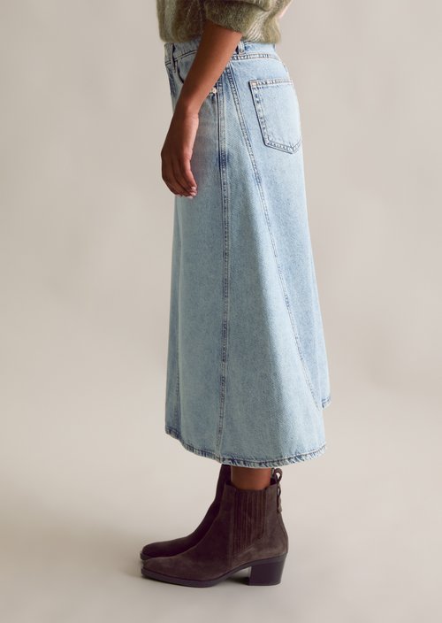 Denim skirt — Light Blue