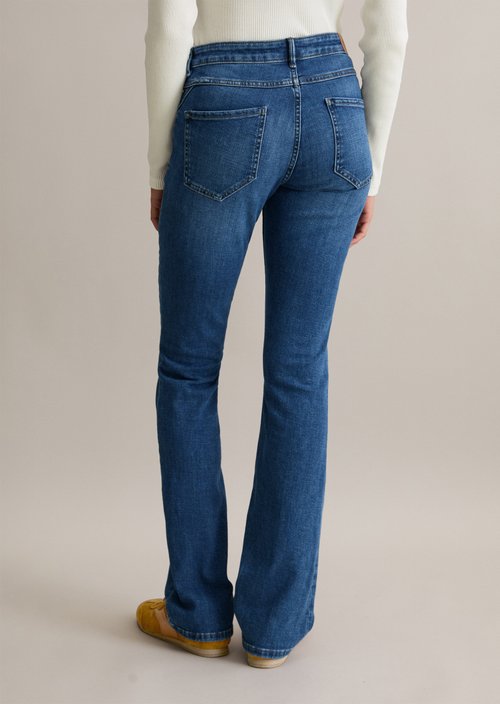 Jeans model Nella bootcut — Dark Blue