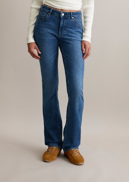 Jeans model Nella bootcut — Dark Blue