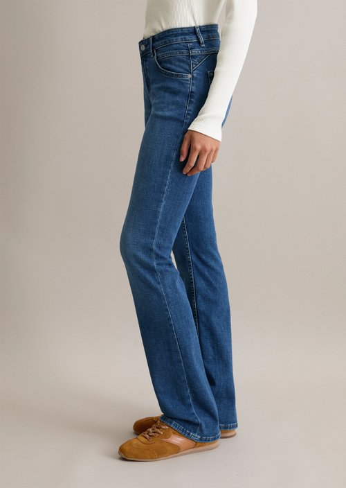 Jeans model Nella bootcut — Dark Blue
