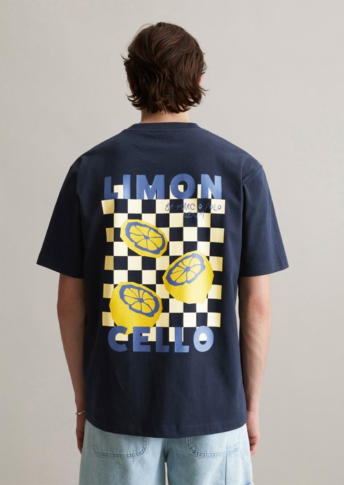 T-shirt oversized — Navy Teal