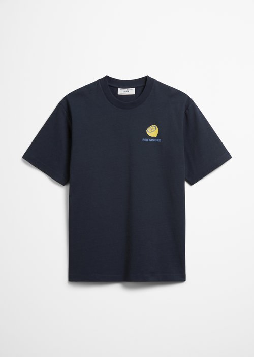 T-shirt oversized — Navy Teal
