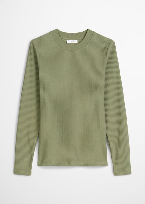 Longsleeve slim — Desert Sage