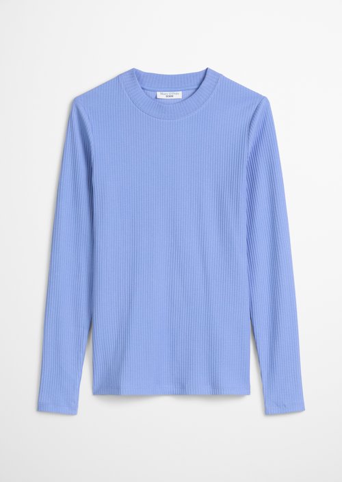 Longsleeve slim — Lake Blue