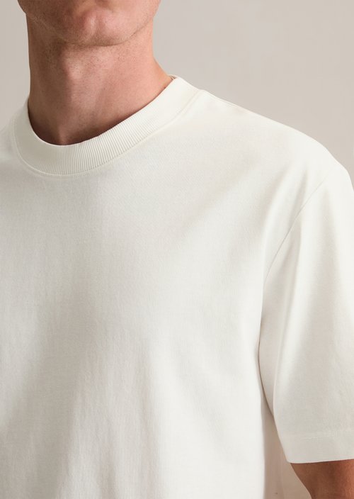 DfC T-Shirt relaxed — Silky White