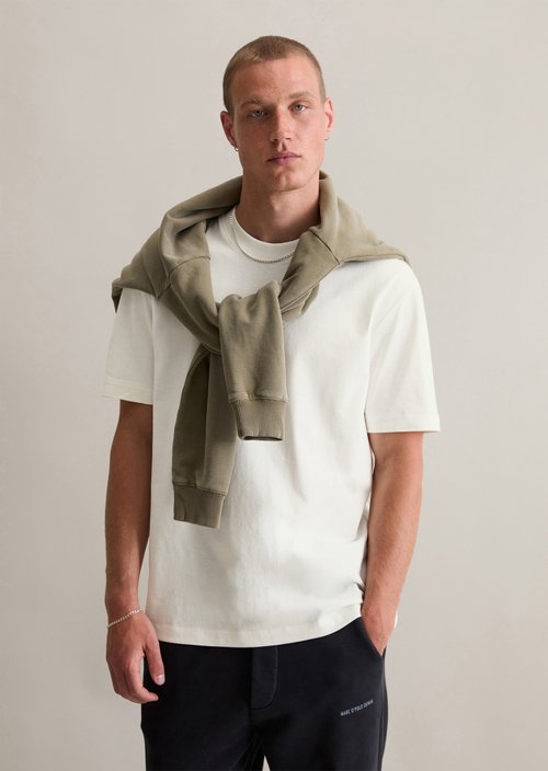 DfC T-Shirt relaxed — Silky White
