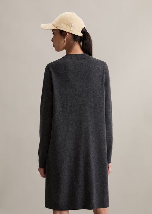 Relaxed knit dress — Anthra Melange