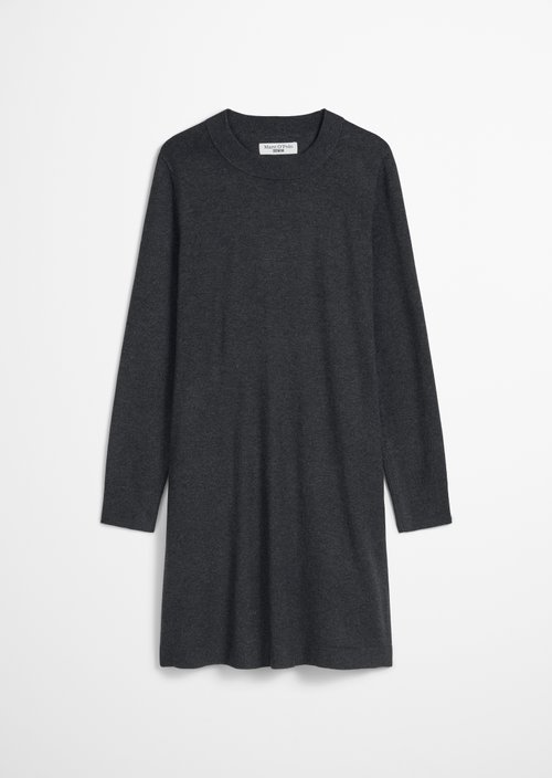 Relaxed knit dress — Anthra Melange