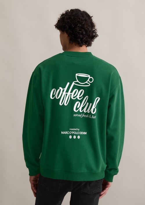 Relaxed sweatshirt — Rich Emerald