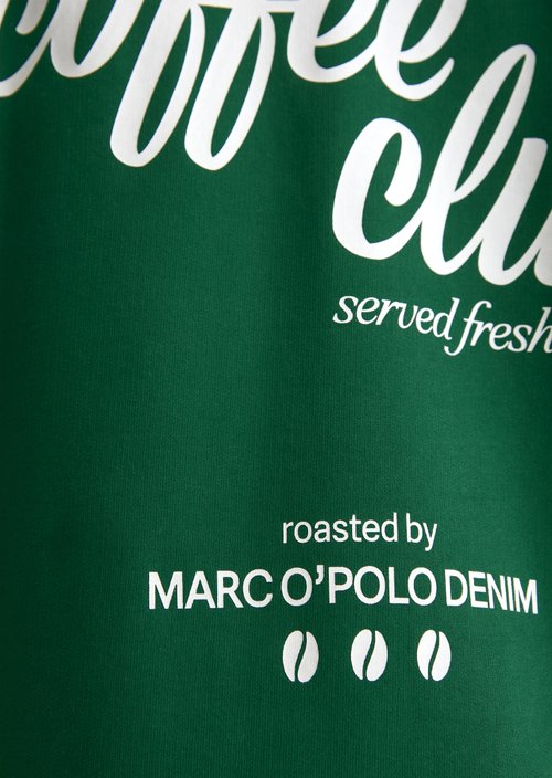 Relaxed sweatshirt — Rich Emerald