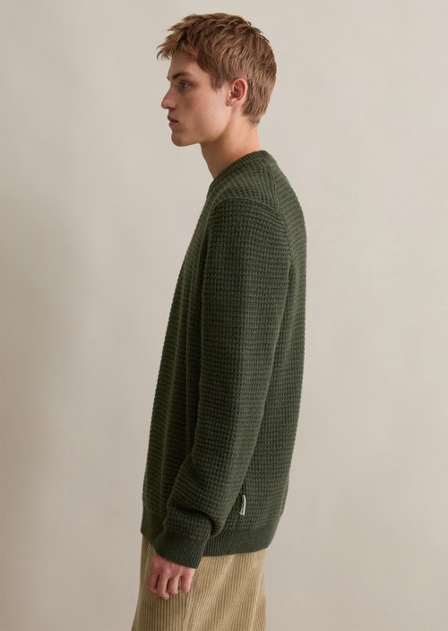 Wool sweater relaxed — Pineneedle