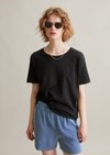 Marc O'Polo T-Shirt relaxed, women, schwarz, Xxl, 100% Baumwolle