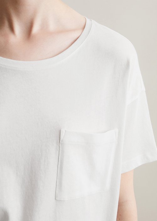 Relaxed T-shirt — Silky White