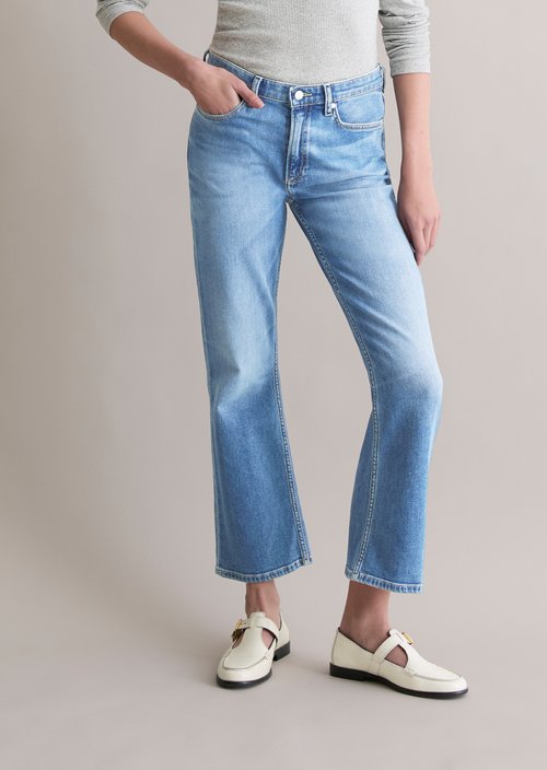 Jeans model Josina bootcut kick flare — Medium Blue