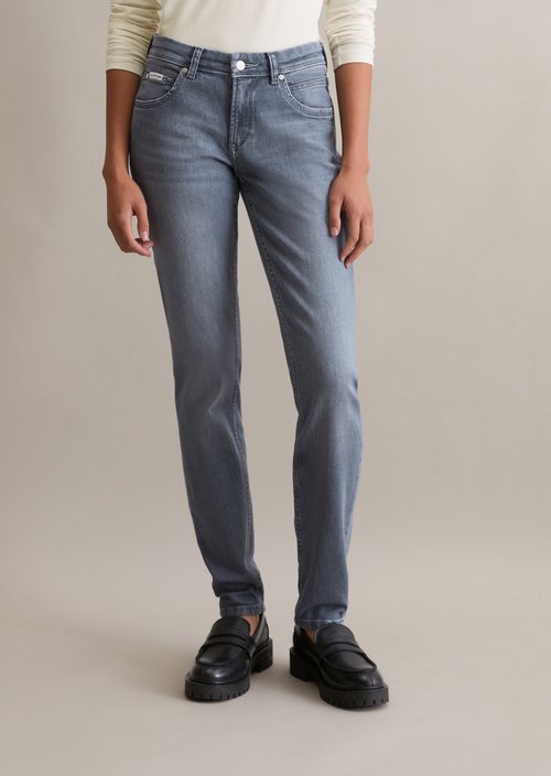 Jeans model Alva slim — Light Grey