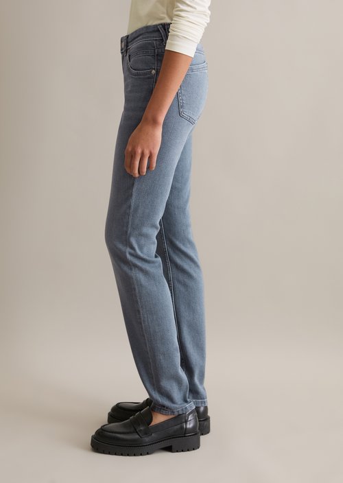 Jeans model Alva slim — Light Grey