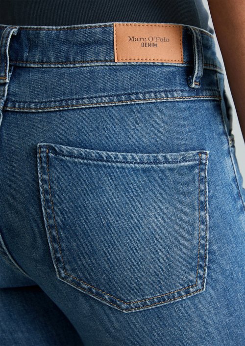 Jeans model Kaj skinny cropped — Medium Blue
