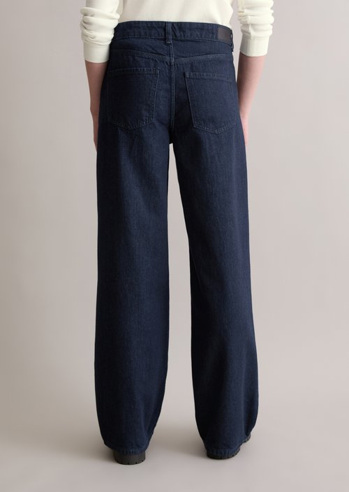 Jeans model Tomma wide — Dark Blue