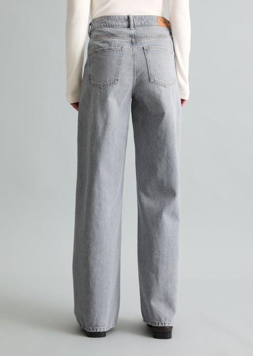 Jeans model Tomma wide — Light Grey