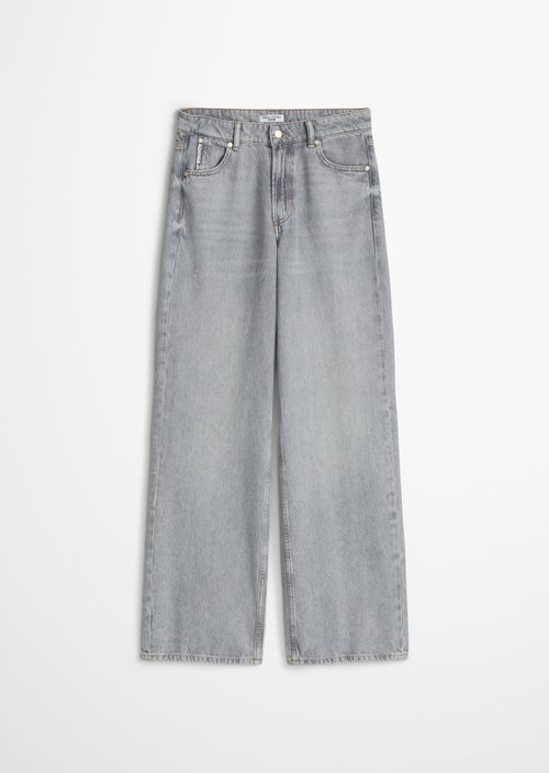 Jeans model Tomma wide — Light Grey