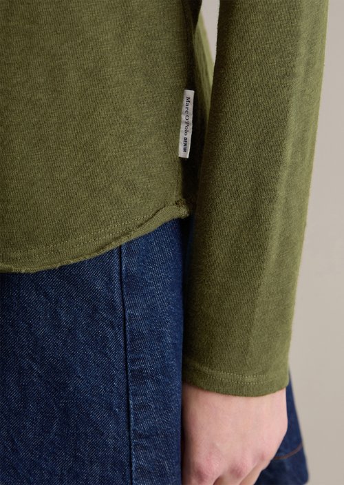 Longsleeve regular — Slate Green