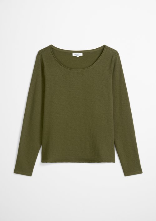 Longsleeve regular — Slate Green