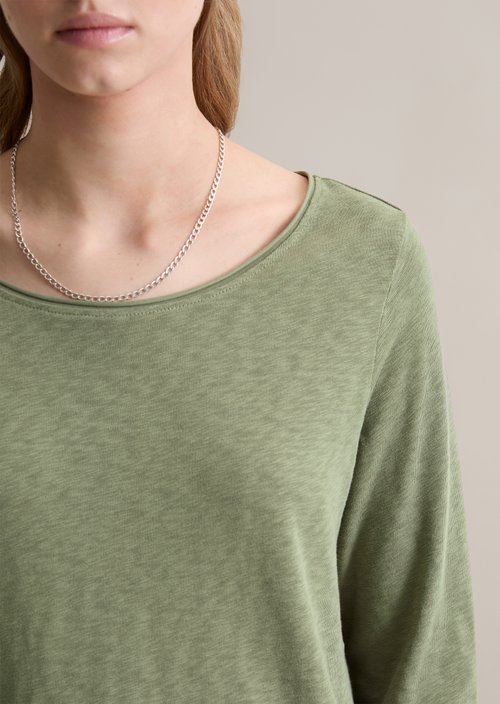 Longsleeve regular — Desert Sage
