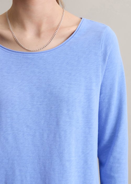 Longsleeve regular — Lake Blue