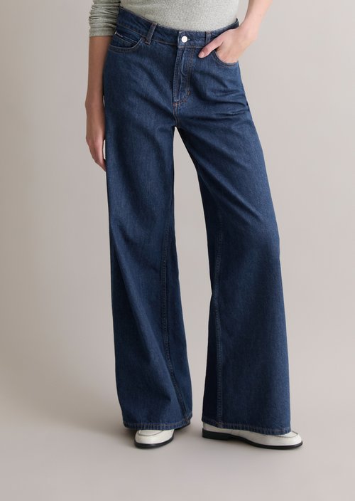 Jeans model Anjo wide — Dark Blue