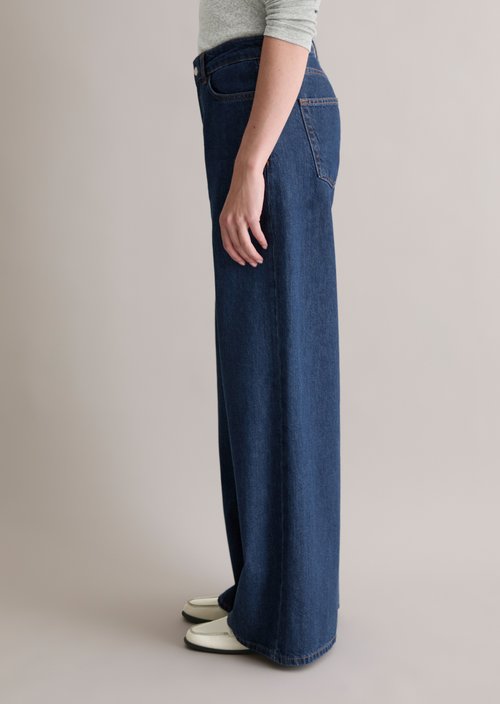 Jeans model Anjo wide — Dark Blue