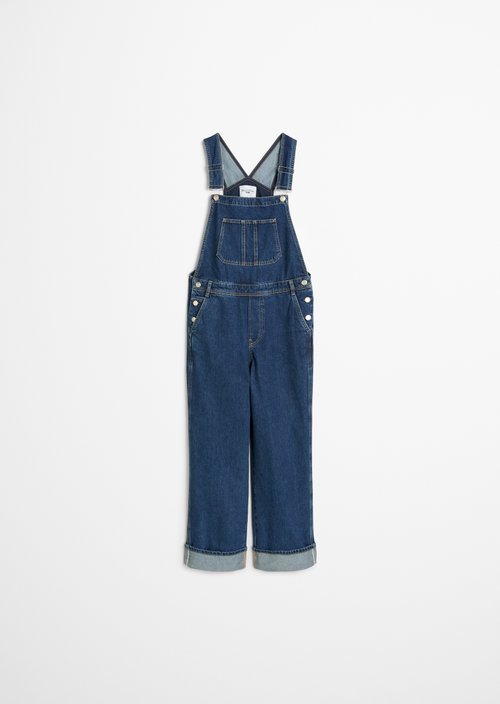 Dungarees relaxed — Dark Blue