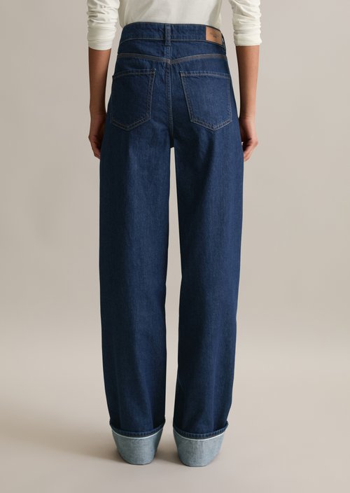 Jeans model Tomma wide — Dark Blue